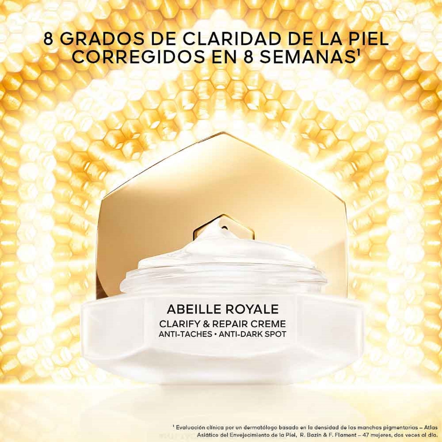 ABEILLE ROYALE CREMA CLARIFY & REPAIR (CREMA HIDRATANTE PARA ROSTRO)